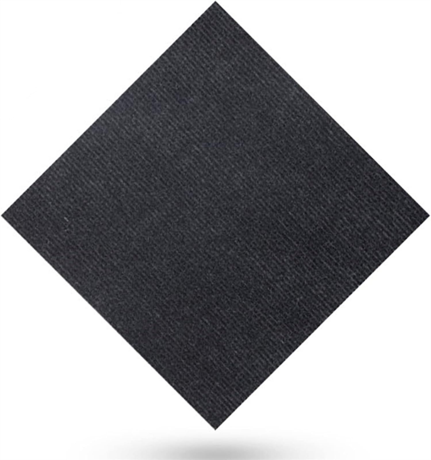 Cxvhsertwr Black Carpet Squares, Carpet Tiles 12X12in Self Adhesive Peel And Stick Floor(,15Pcs)