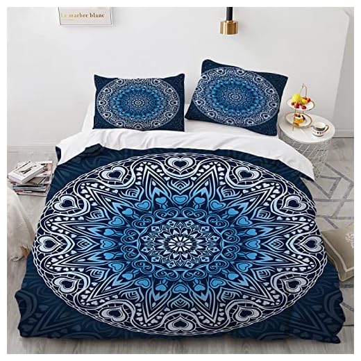 BIJOOT Funda Nórdica 240X220 220 X 240 Cm Microfibra Suave Edredon Funda Boho Bohemio Impresión 3D Funda Nordica Cama 150 Infantil Niño con 2 Fundas De Almohada De 40X75Cm