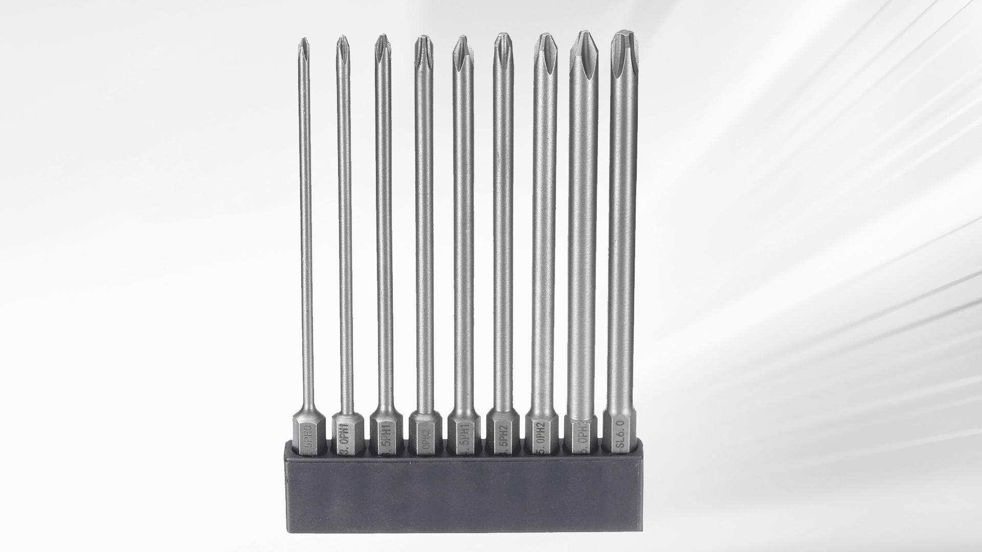 HARFINGTON 2pcs #2 Phillips Screwdriver Bit PH2 1/4