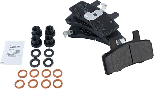 Miniatura 2 de Juego de pastillas de freno delantero y rotores para camioneta Cadillac Chevy GMC 1500