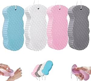 Magic Super Soft Exfoliating Bath Sponge, Gentle Exfoliating Bath ...