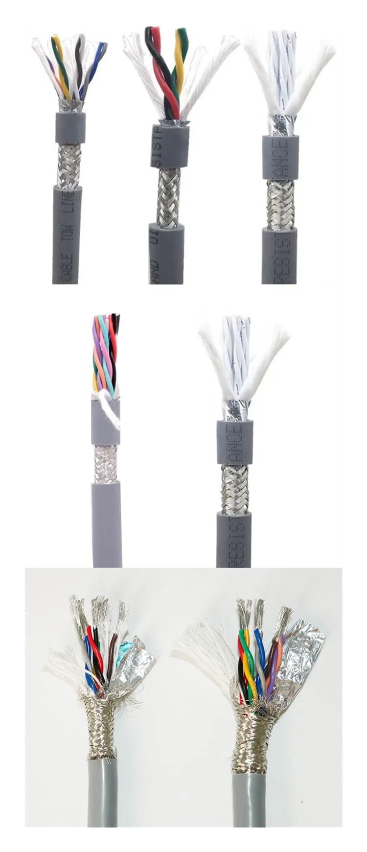Ekranowany kabel łańcuszkowy ze skrętką z czystej miedzi