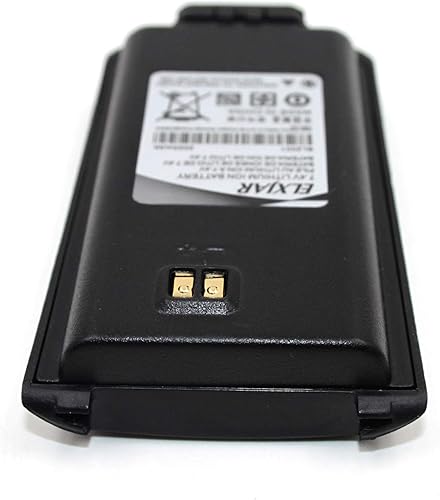 Miniatura 9 de elxjar Paquete de 2 baterías de iones de litio de 7.4V 2000mAh compatible con Hytera HYT TC-610 TC-620 TC-618 TC-626 TC-610S BL2001 BL1204