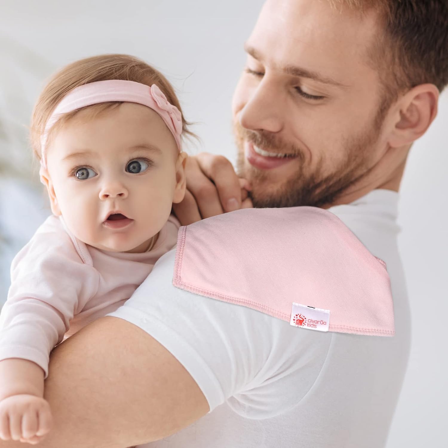 3-24 months Baby Bibs, Baby Bandana Bibs for Boys Girls, Absorbent Baby Bib for Drooling and Teething Drool Bibs