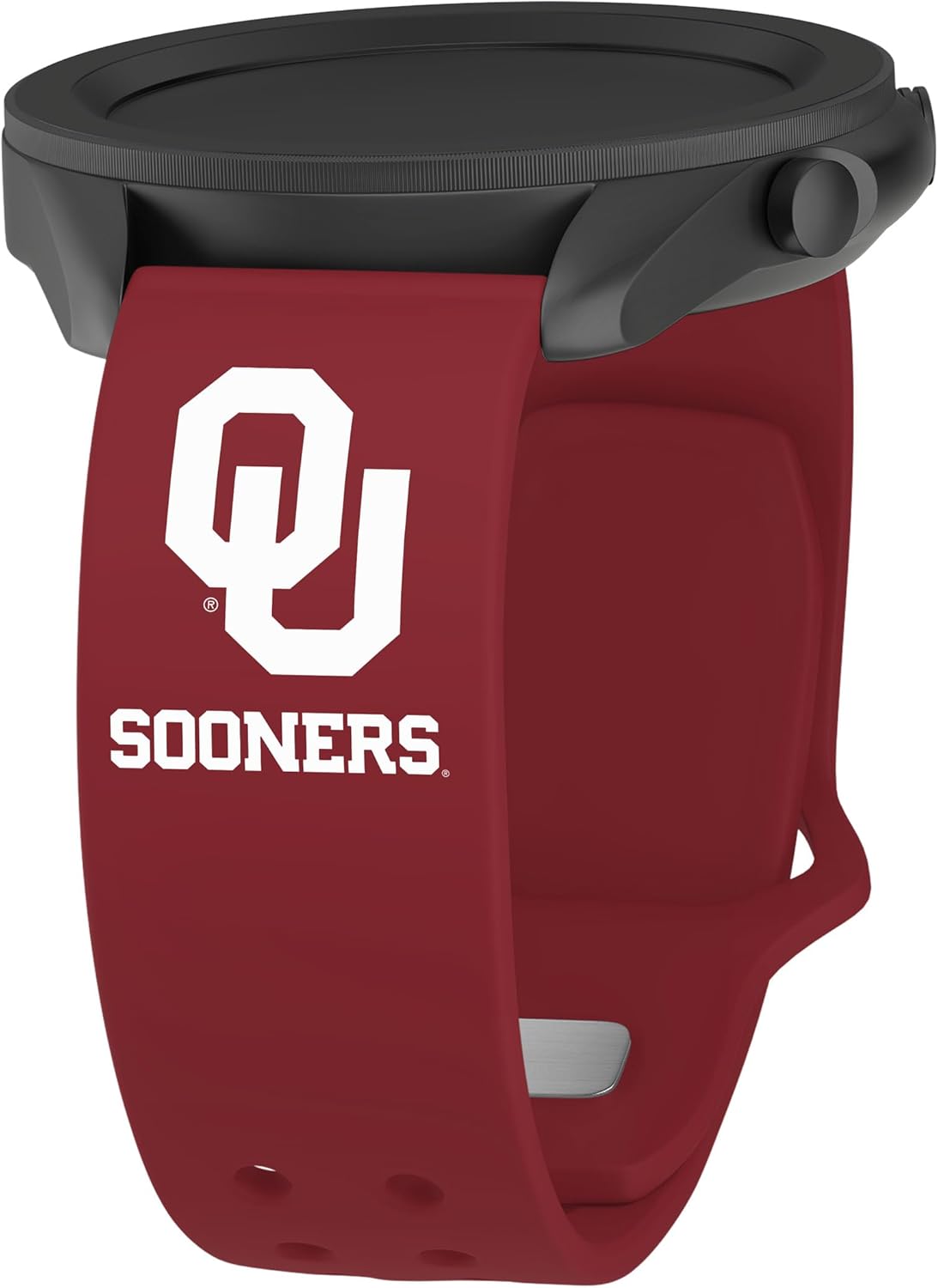 Affinity Bands Oklahoma Sooners HD Watch Band Compatible with Samsung, Garmin, Fossil, and More