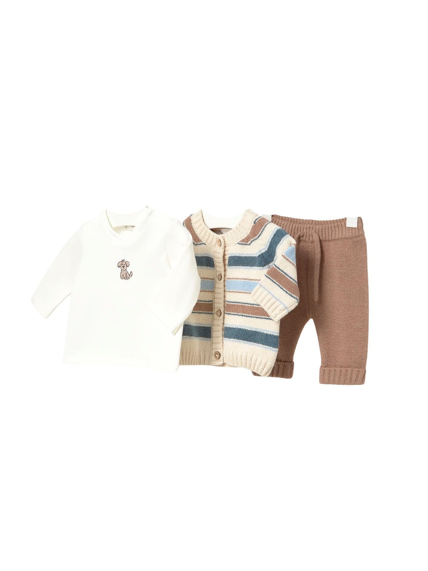 Mayoral Set Hose 3-teilig für Baby - Jungen Trüffe
