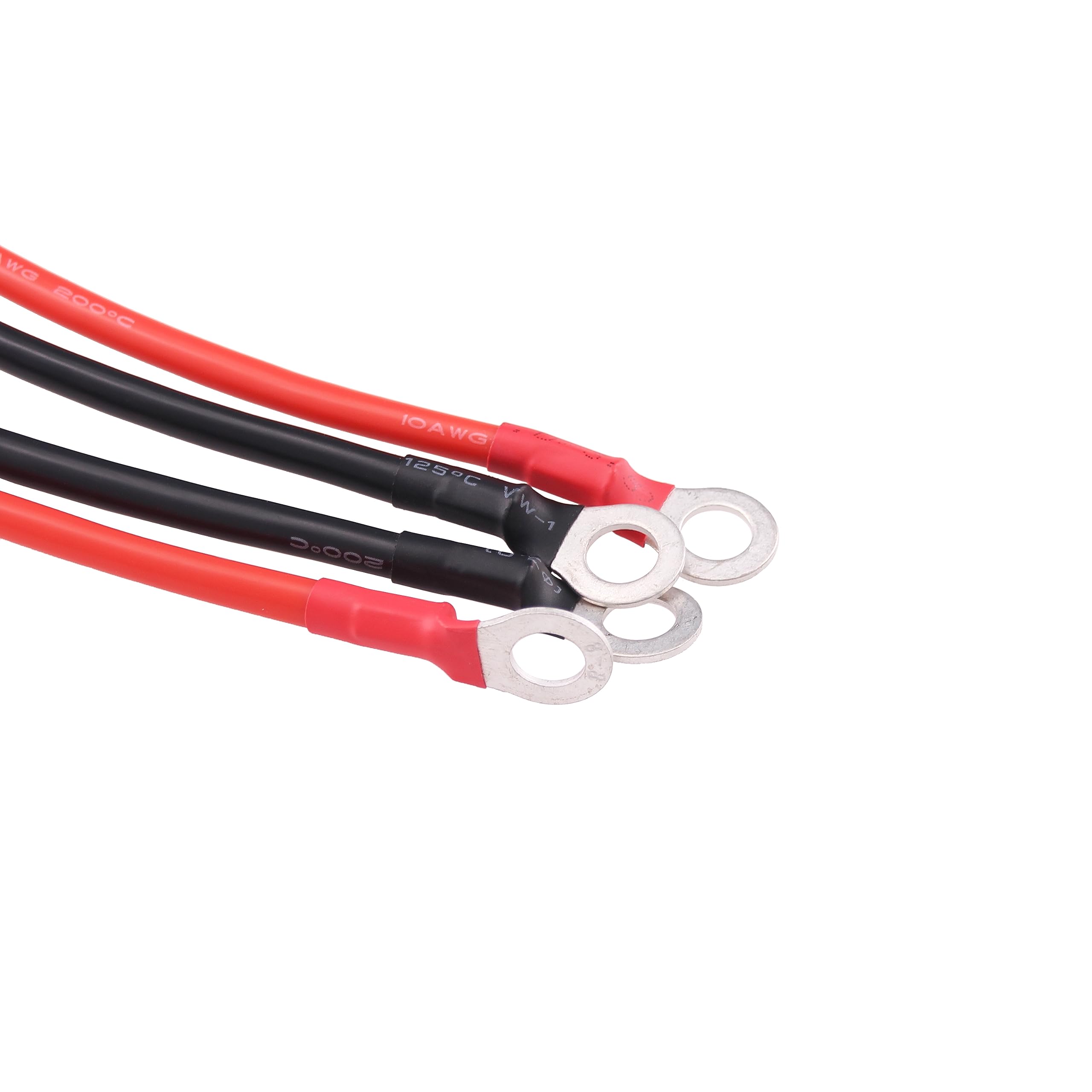 Câble XT90 Femelle Vers Cosse O Ring 1M | 10AWG Silicone Pour Drone FPV, LiPo RC - Connexion Batterie Flexible