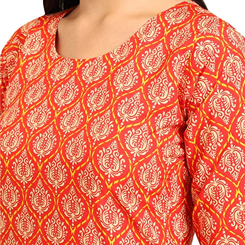 Image of Pinkmint Women's Crepe Digital Print Straight Kurta