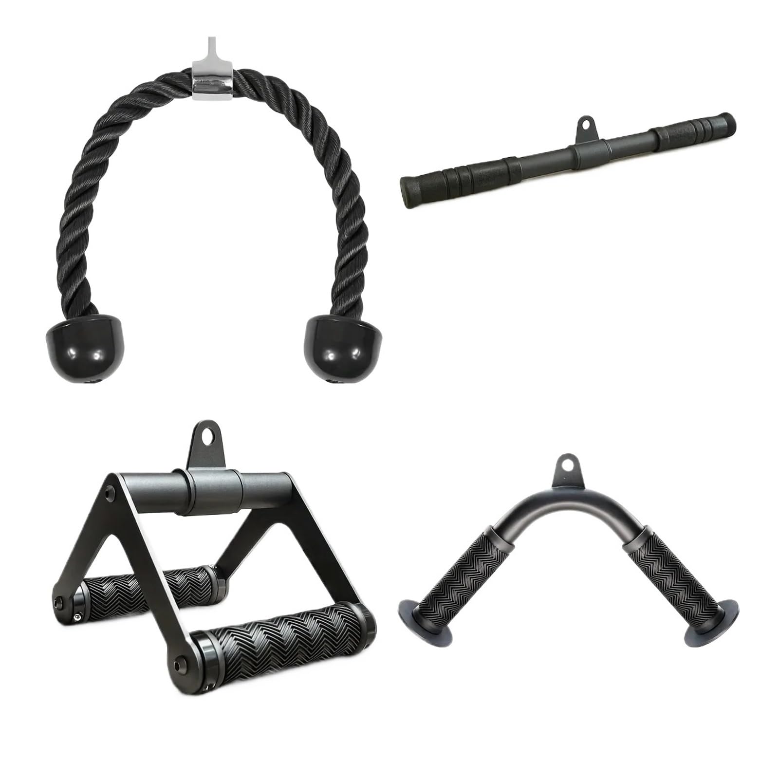 4 szt. Maszyna do kabli, akcesoria do ćwiczeń LAT Pulldown | Wielofunkcyjne przystawki do ćwiczeń