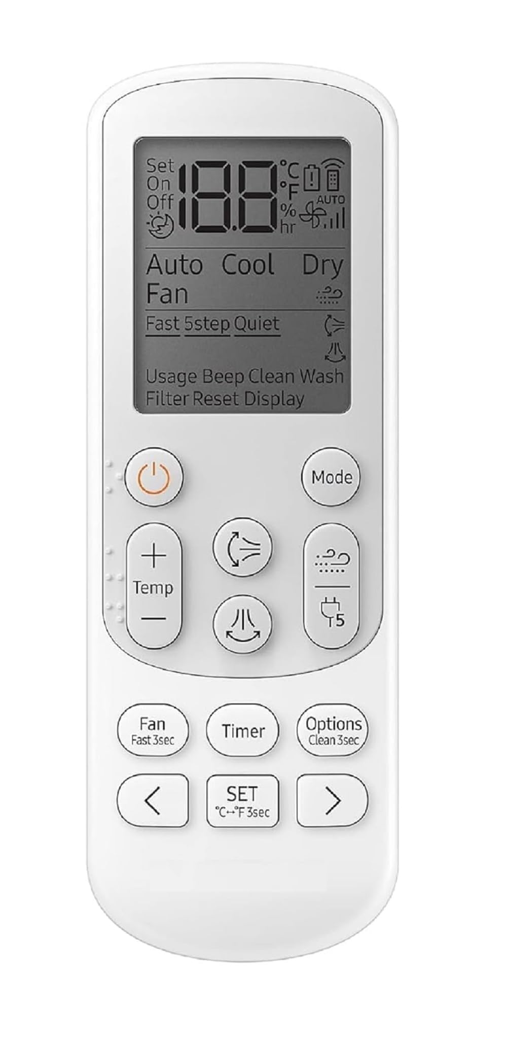 VMPS 5 Years Warranty AC Remote Compatible for Samsung Windfree Ac Remote (B0D1CH2BJQ) Amazon Price History, Amazon Price Tracker