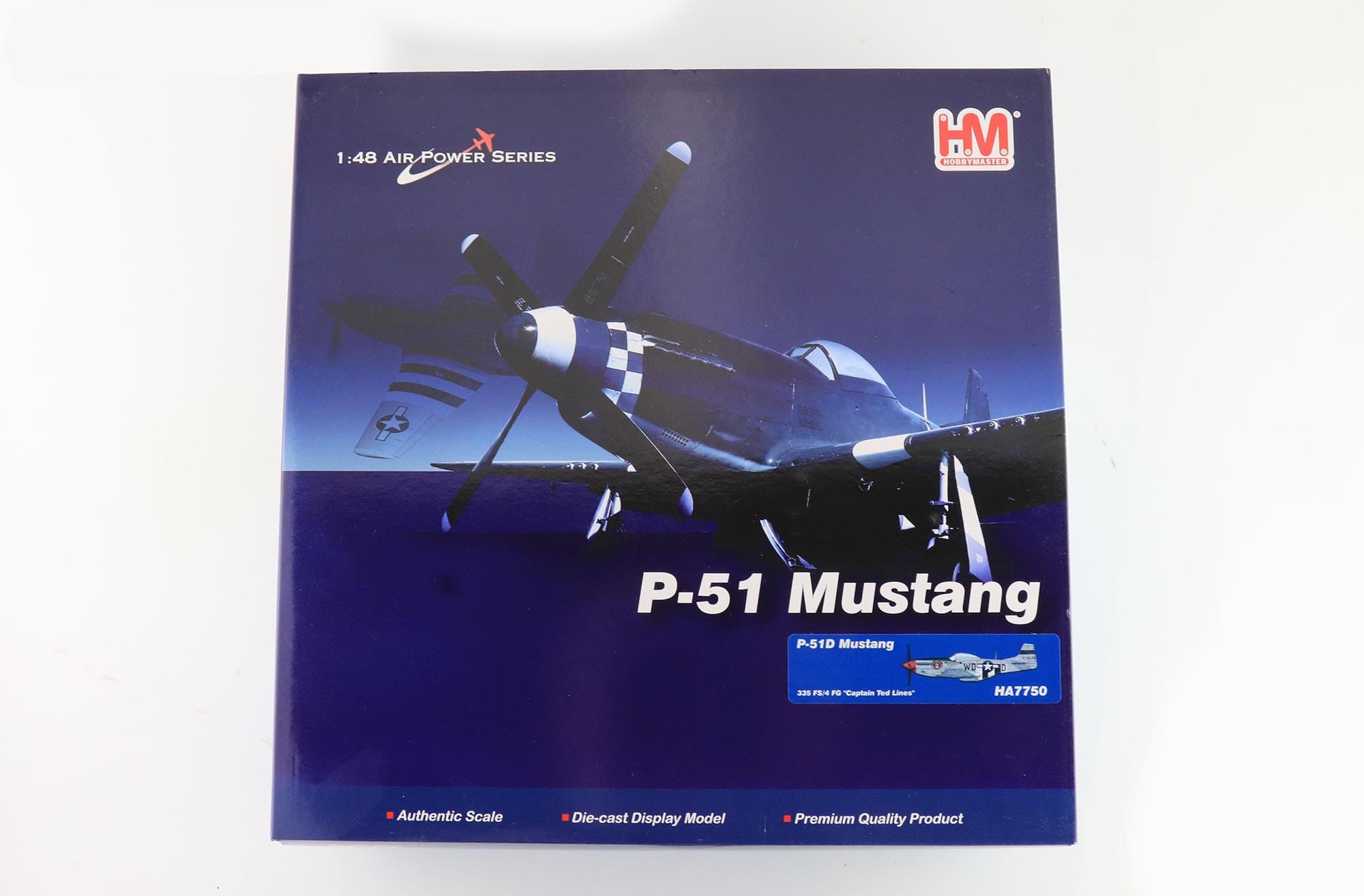 Amazon | HOBBY MASTER 1/48 P-51Dマスタング テッド・ラインズ大尉機 