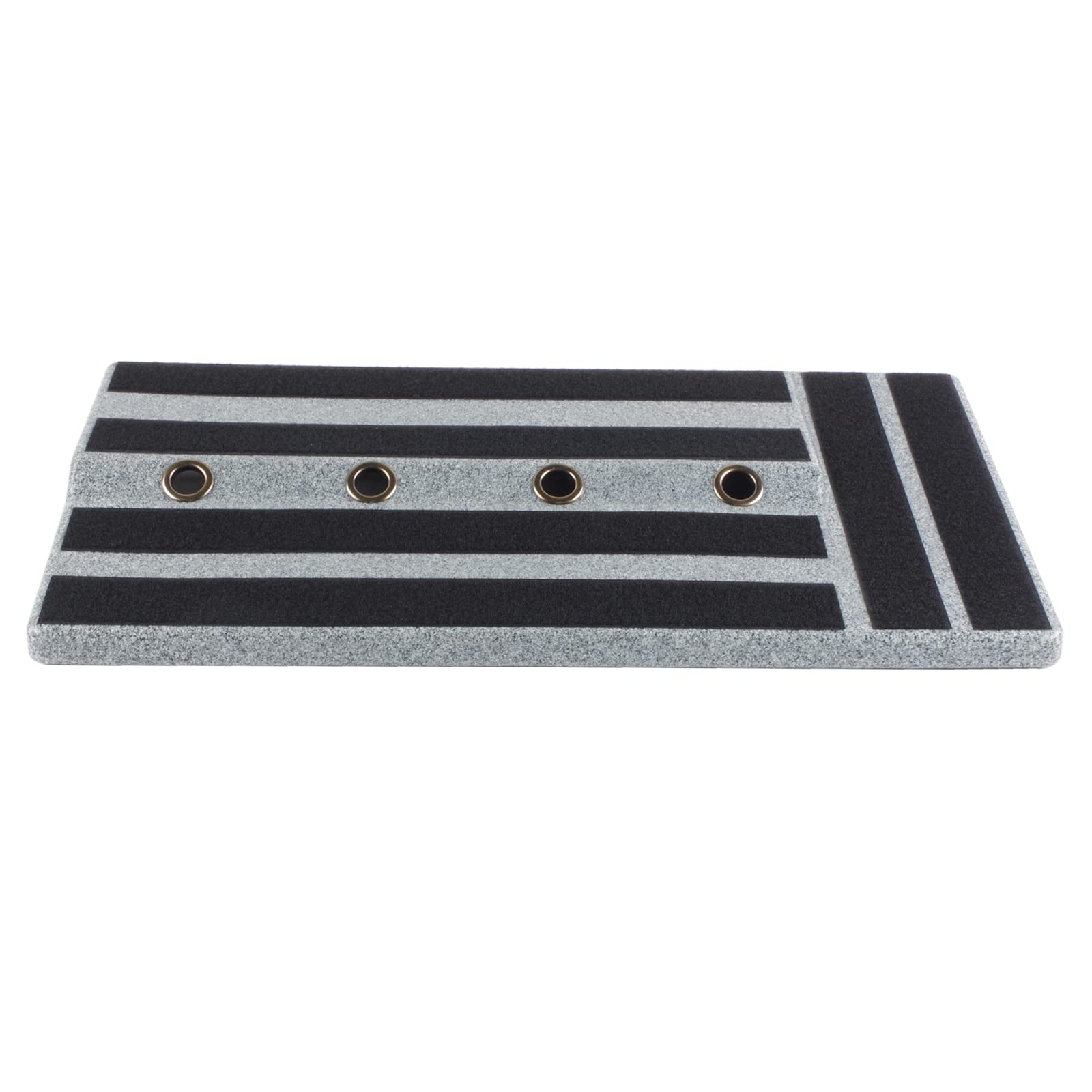 Rockhouse Sturdy Guitar Effects Pedal Board Big Size Guitar Pedal Panel mit Klebeband Schraubendreher Kompatibel mit den meisten Effektpedalen