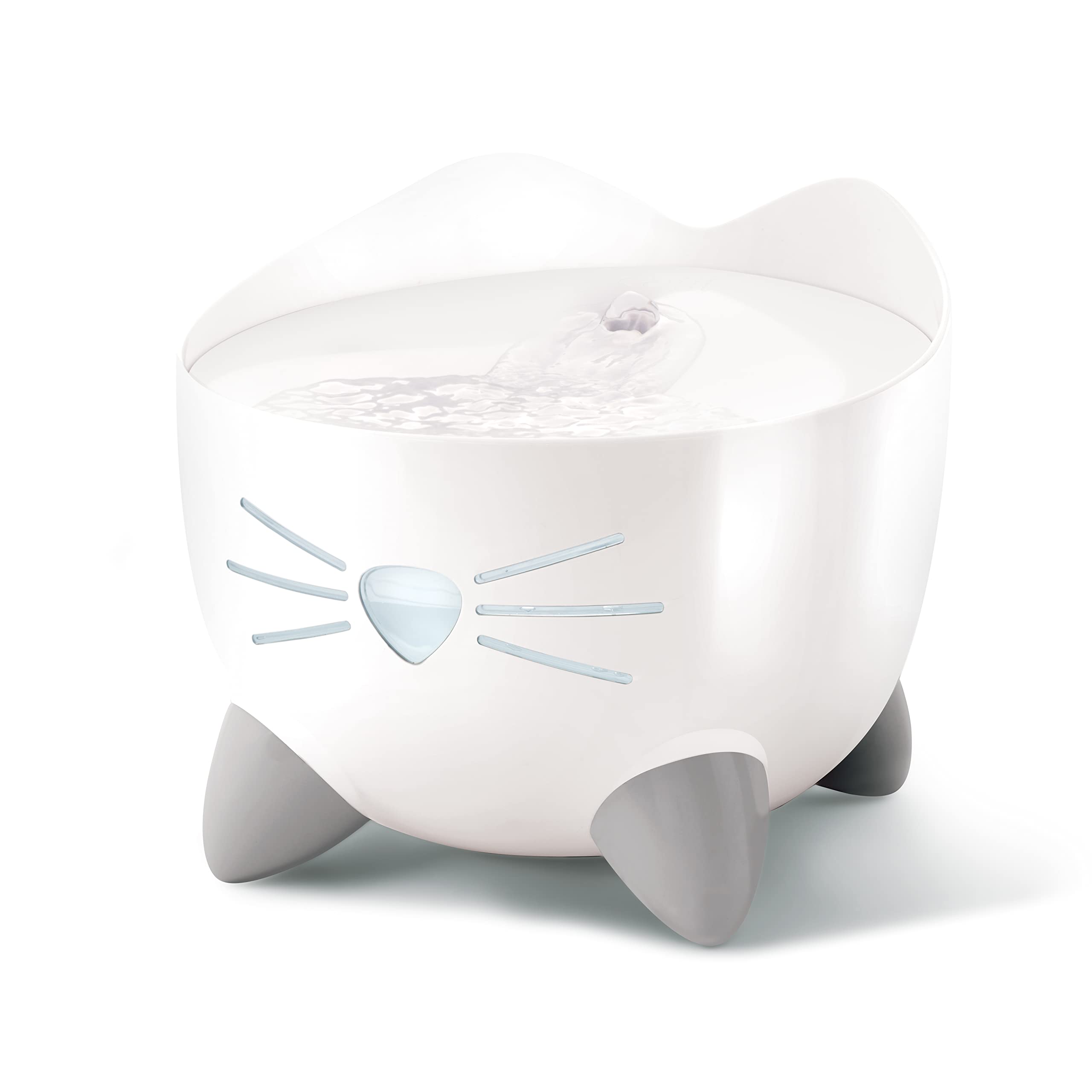 Catit PIXI Cat Drinking Fountain, Running Water Fountain, White