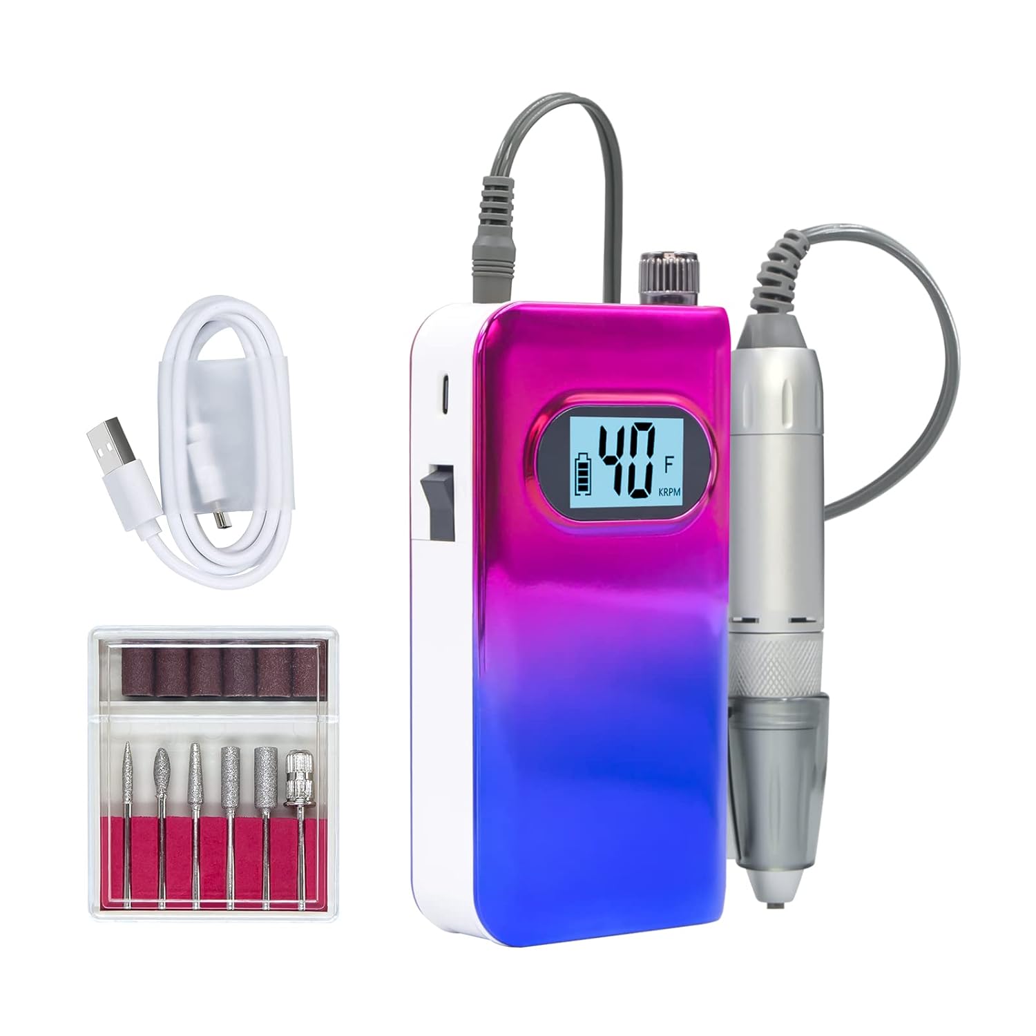 Professional Nail Drill Machine for Acrylic Nails ,40000