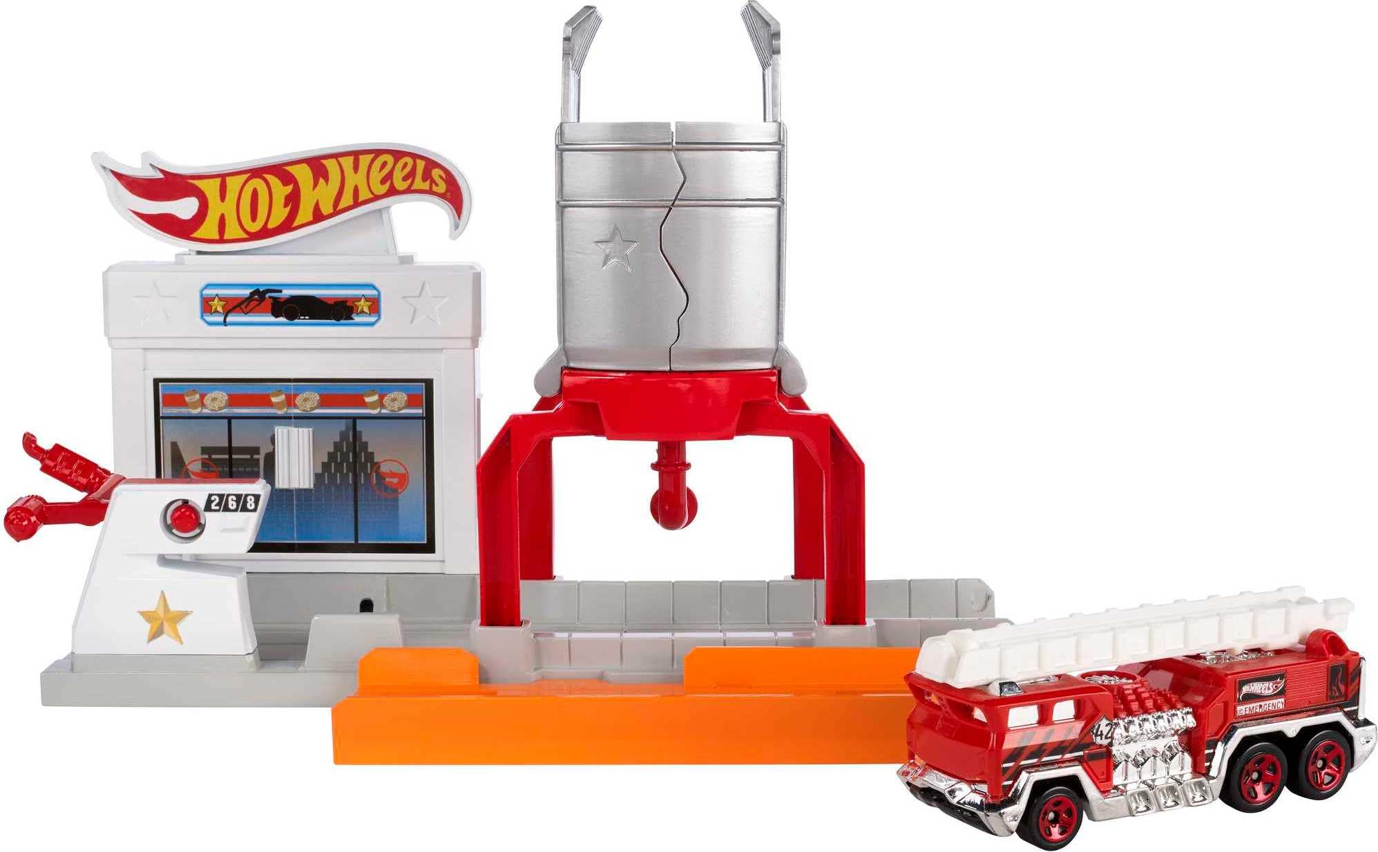 Amazon.com: Hot Wheels Blaze Blast Playset : Toys & Games