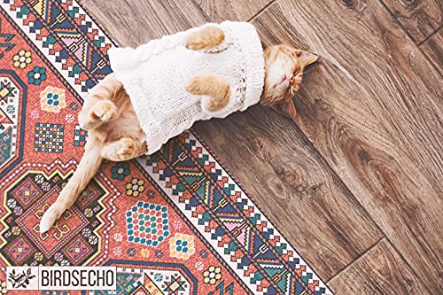 Tapis en vinyle imperméable résistant BirdsEcho motif pixels - 4