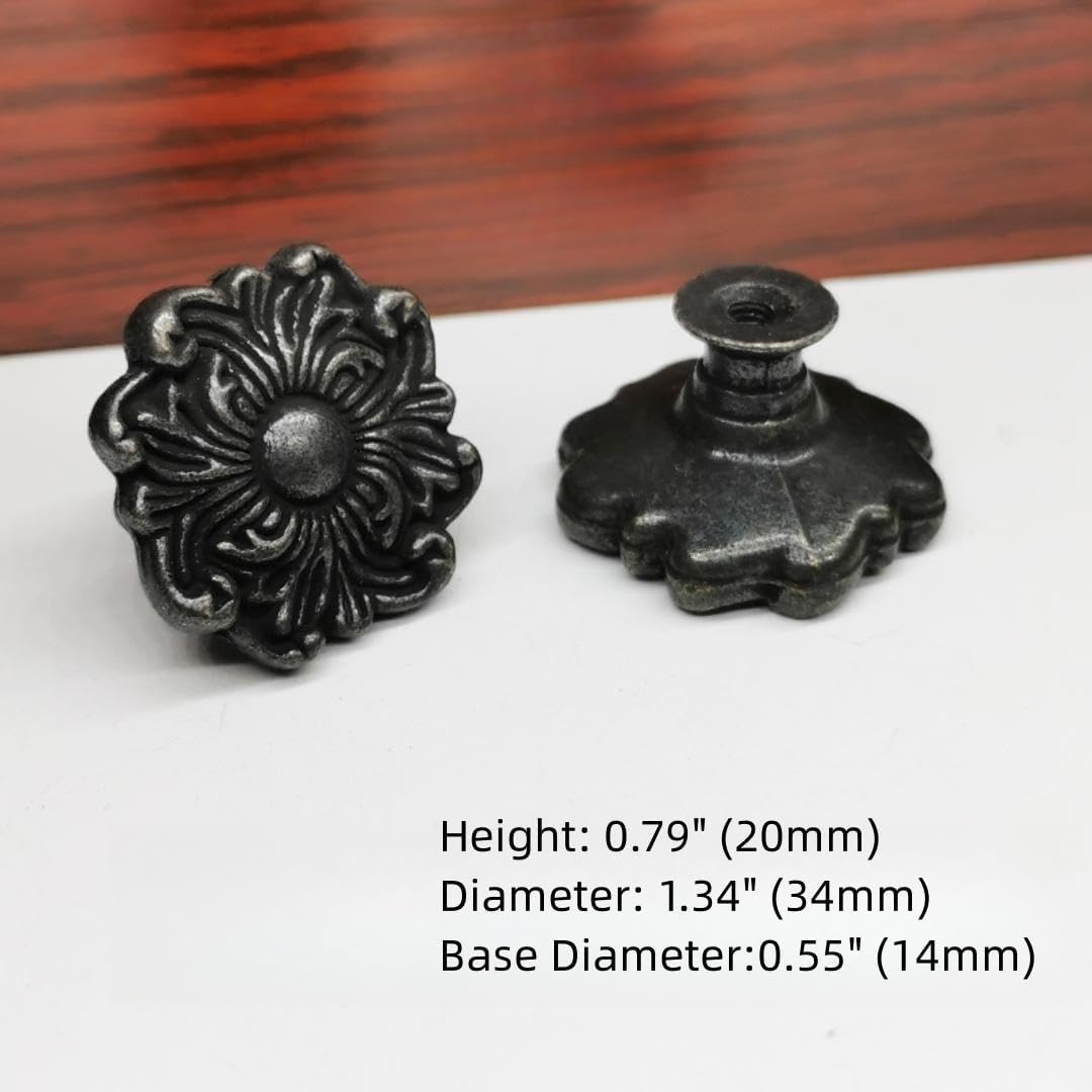 Cabinet And Furniture Knobs Small knob Antique Black