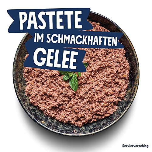 Pets Deli Pure Meat Sensitiv Katzen Nassfutter Känguru & Katzenminze, bei sensiblem Magen & Allergien, getreidefrei, ohne Zucker, 6x85g, Premium Qualität