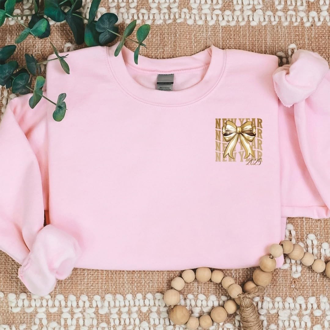 New Year 2025 Iron Transfer Patch Heat Transfer Sticker Vinyl Design Iron Applique T-Shirt Clothing DIY Craft Applique Clothing Decoration (P1)