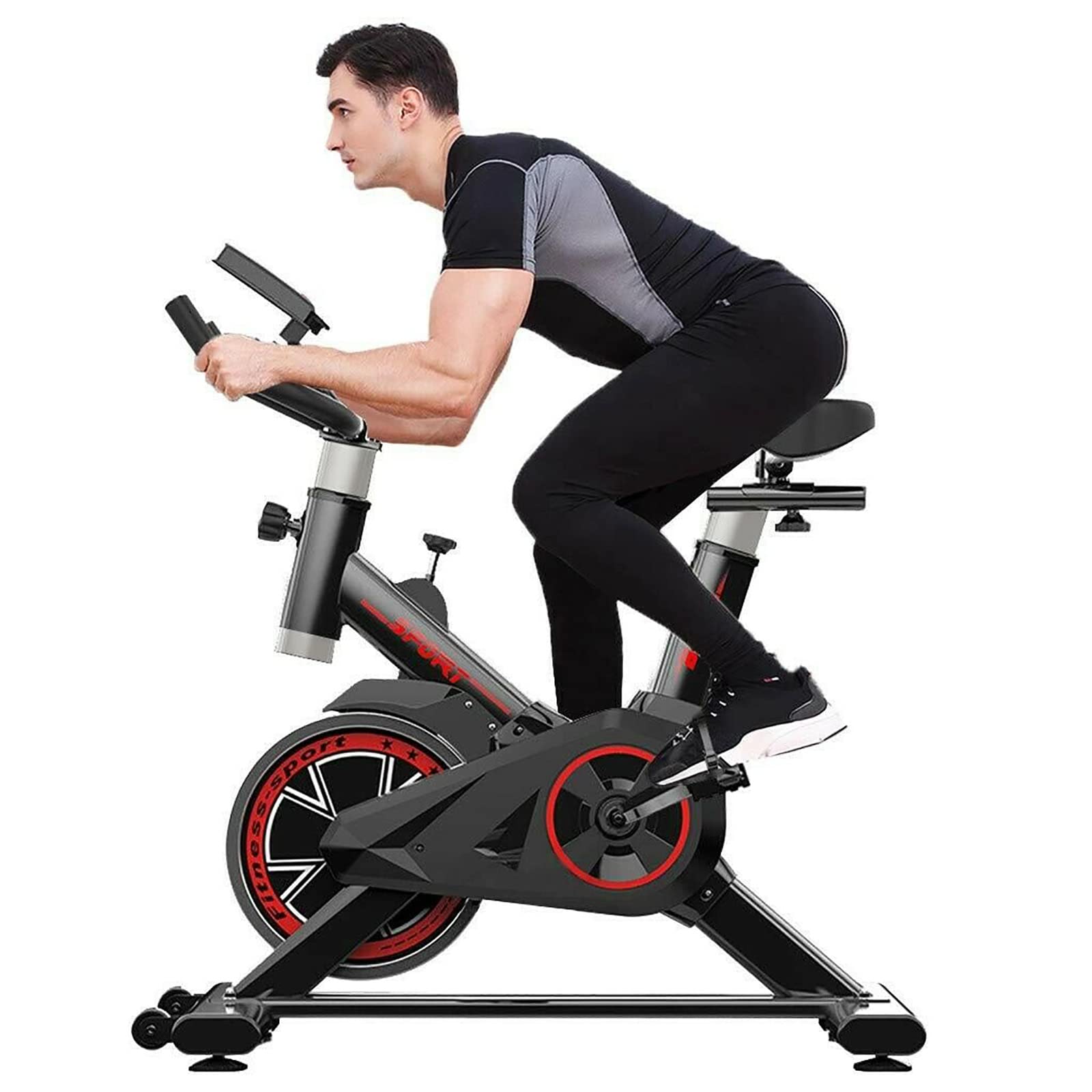 Kryty stacjonarny rower treningowy Rower treningowy z napędem pasowym, Rower treningowy z oporem magnetycznym, Rower pionowy, Rower spinningowy, Cichy rower treningowy