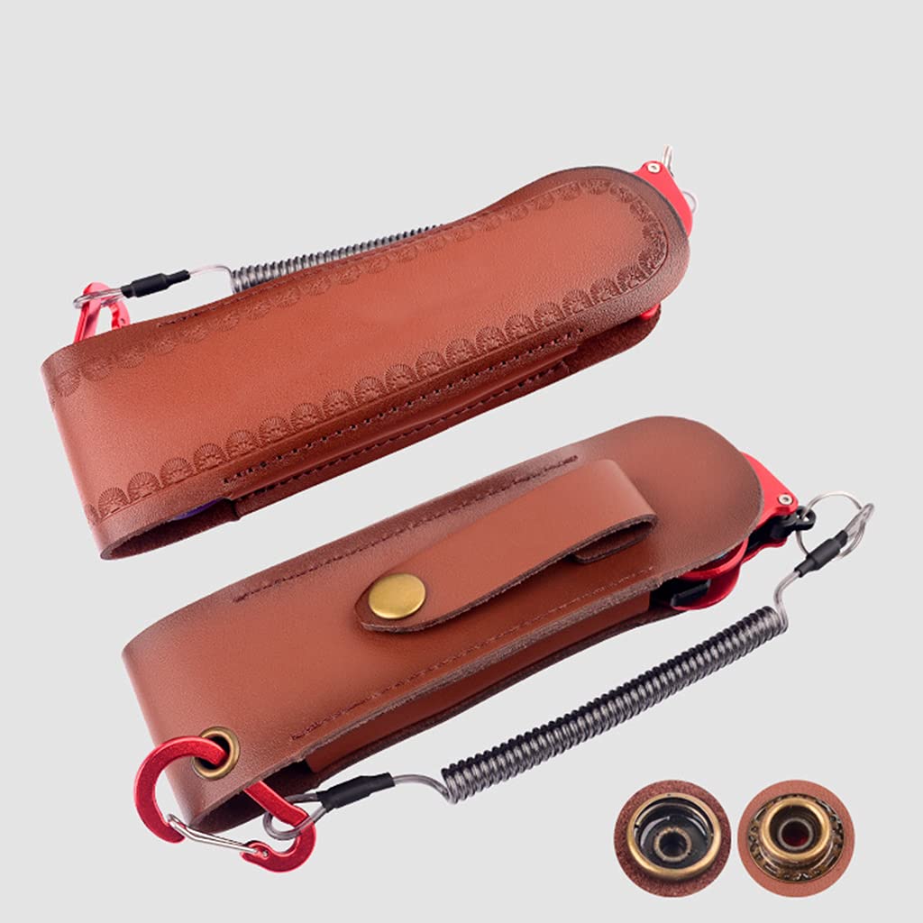Greabuy Lega di alluminio, manico per pesce, serratura per labbra, pieghevole, clip, pinza per pesce