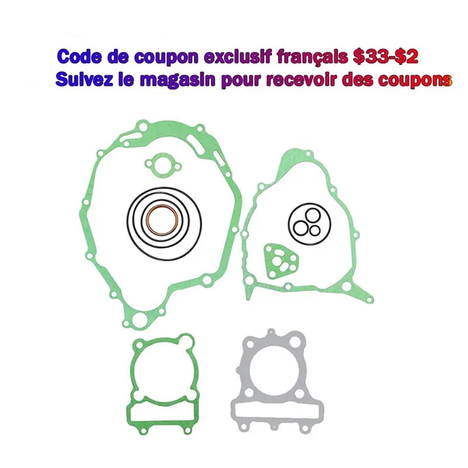 Pasuje do Road Passion Uszczelki cylindra motocykla Pełny zestaw pasujący do YAMAHA XT225 Serow TTR225 TW225E TW200 XT200 XT TTR 225 TW 200 Uszczelka pokrywy zaworu Zestaw Uszczelek Silnika