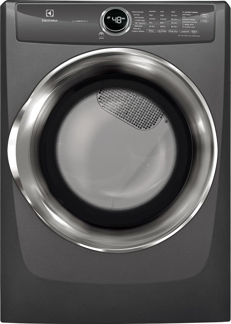 Electrolux EFMG527UTT 27 Inch Gas Dryer with 8 cu. ft. Capacity, in Titanium