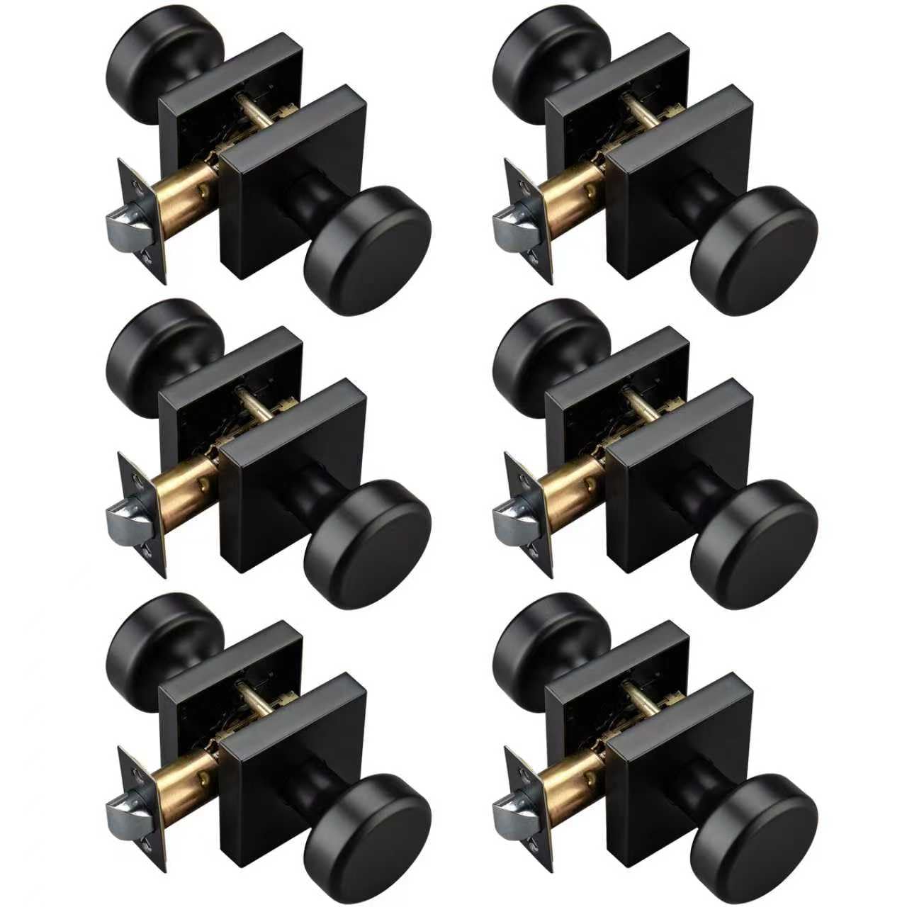 Black Door Knobs - Modern & Vintage Style -18