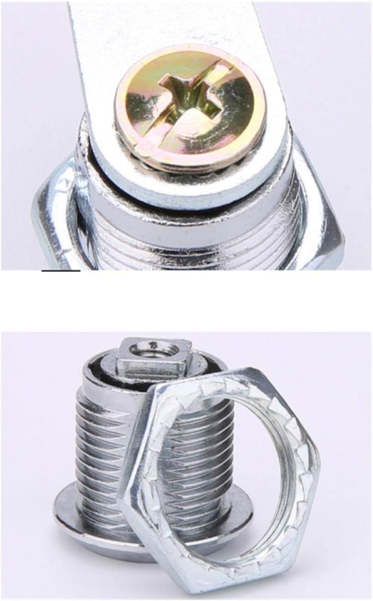 Letterbox Lock, Drawer Lock, Vivarium lockFile Cabinet Lock Drawer Lock Wardrobe Cabinet Door Lock 20mm Five Loaded/Single Lock