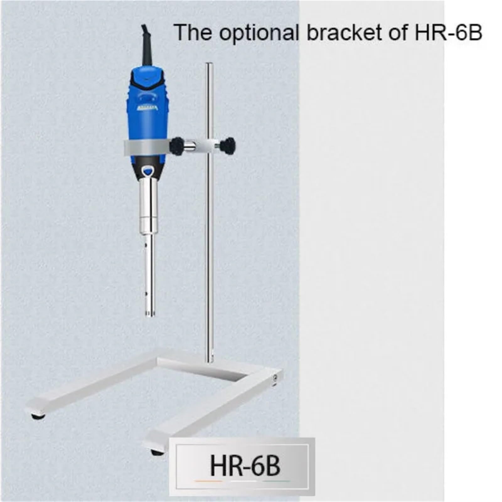 Mezclador homogeneizador portátil de alta velocidad HR-6B 35000 rpm for laboratorio con cabezal trabajo estándar 10 G Químico(With 6G head)