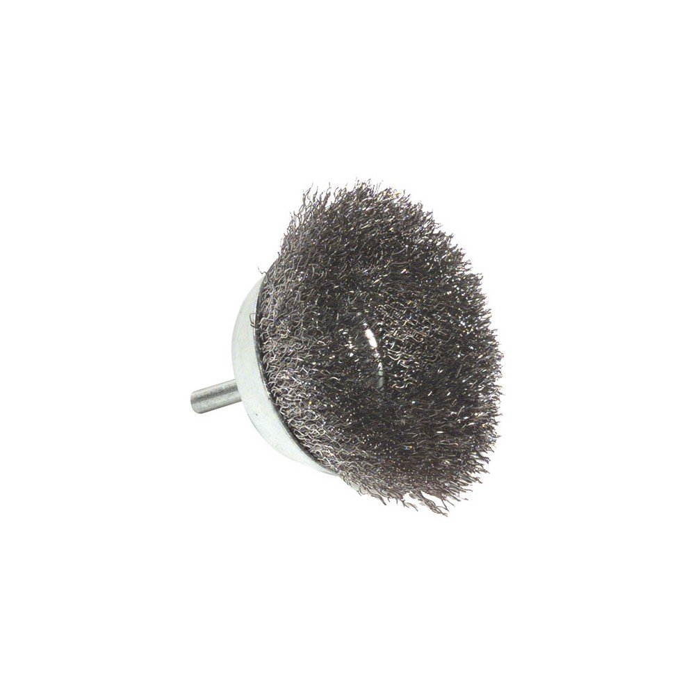 Brosse coupe 75mm métal sur tige t6 éliminer la rouille sans effort