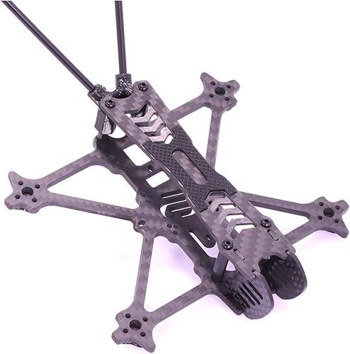 Miniatura 5 de CRUMPS Alfa-RC Fi-115 2.5 pulgadas 65MM Hélice Palillo de dientes Kit de Marco RC Drone FPV Racing Quadcopter Soporte 1103 1104 1206 Motor sin