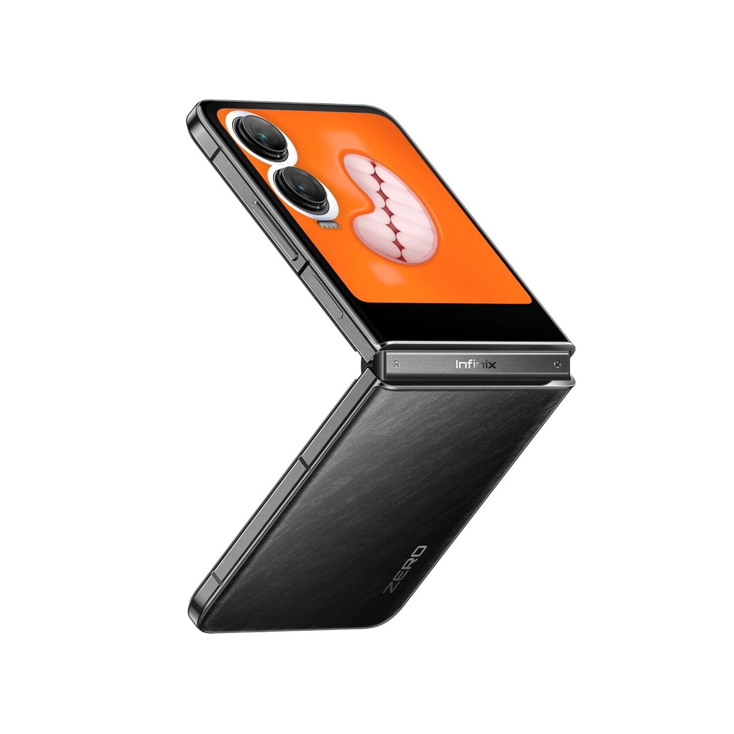 Infinix Zero Flip 5G (Rock Black, 8GB RAM, 512GB Storage) 8GB Virtual RAM, 120HZ Punch Hole Display, MediaTek D8020, Dual JBL Speakers, 4720mAh Battery, 3D Pets 13 61ANelA5QfL. SL1500