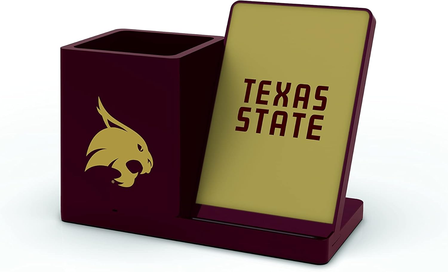 SOAR NCAA Unisex Cell Phone Wireless Charging Stand and Desktop Organizer