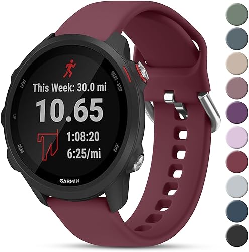 Miniatura 16 de Meliya Para Garmin Forerunner 55 Band, Forerunner 245 Band, Garmin Forerunner 645/645 Music Band, 0.78 pulgadas de repuesto para Garmin Forerunner