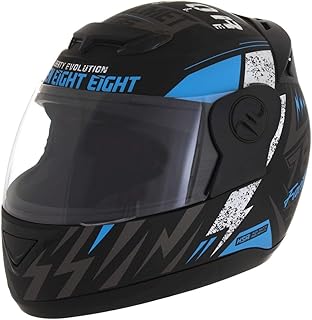 Pro Tork Capacete Evolution G6 Factory Racing Fosco 60 Preto/Azul