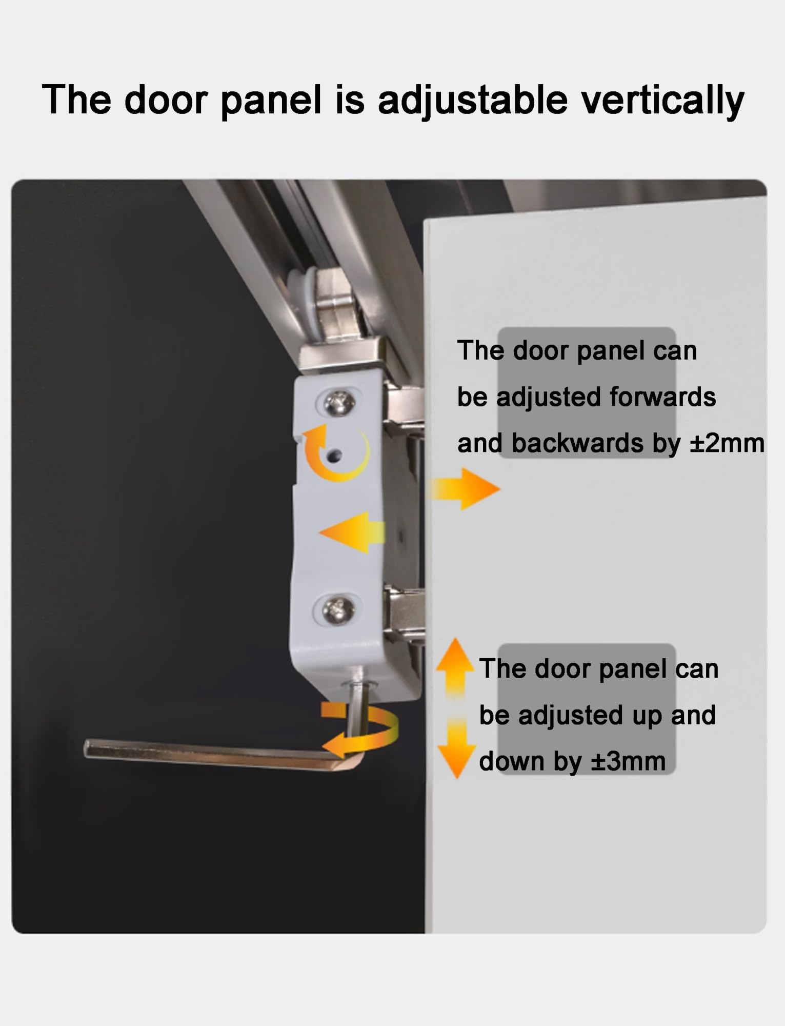 Genérico Rieles de Empuje y tracción for Puertas Plegables, Accesorios de herrajes for Puertas de baño, Cocina, balcón y Cierre de amortiguación.(150cm)