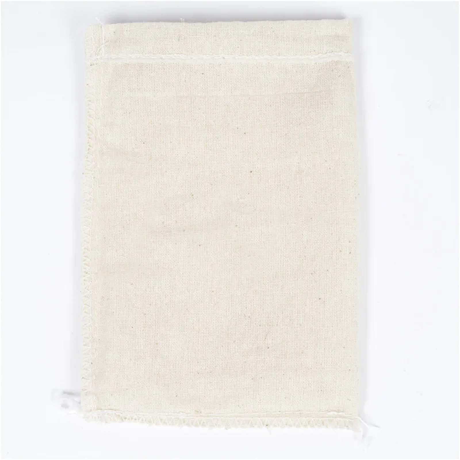 sac en coton à cordon Sacs à cordon en coton 100 pièces, for cadeau de mariage et noël, emballage DIY, petites pochettes unies, sacs rangement domicile(10x12cm(100pcs))