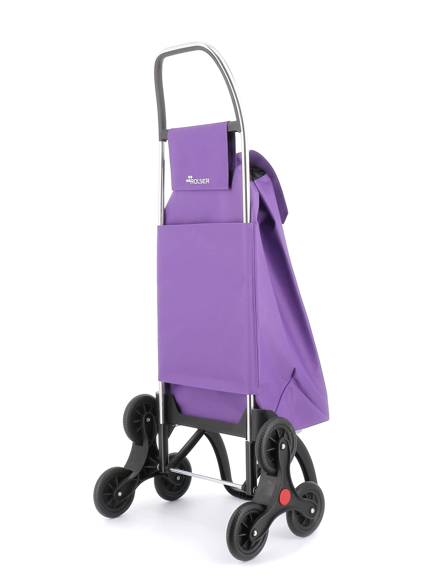 Carro Rolser Saquet LN 6 Ruedas Sube Escaleras - Malva