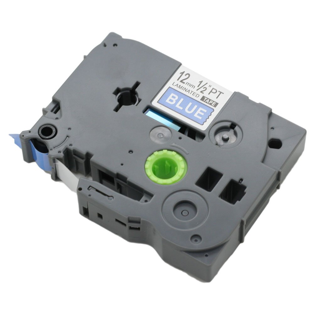BROVACS 1 Pack White on Blue Label Tape Compatible for Brother P-Touch TZ535 TZe 535 12mm 1/2" OPA1153E - Image 3