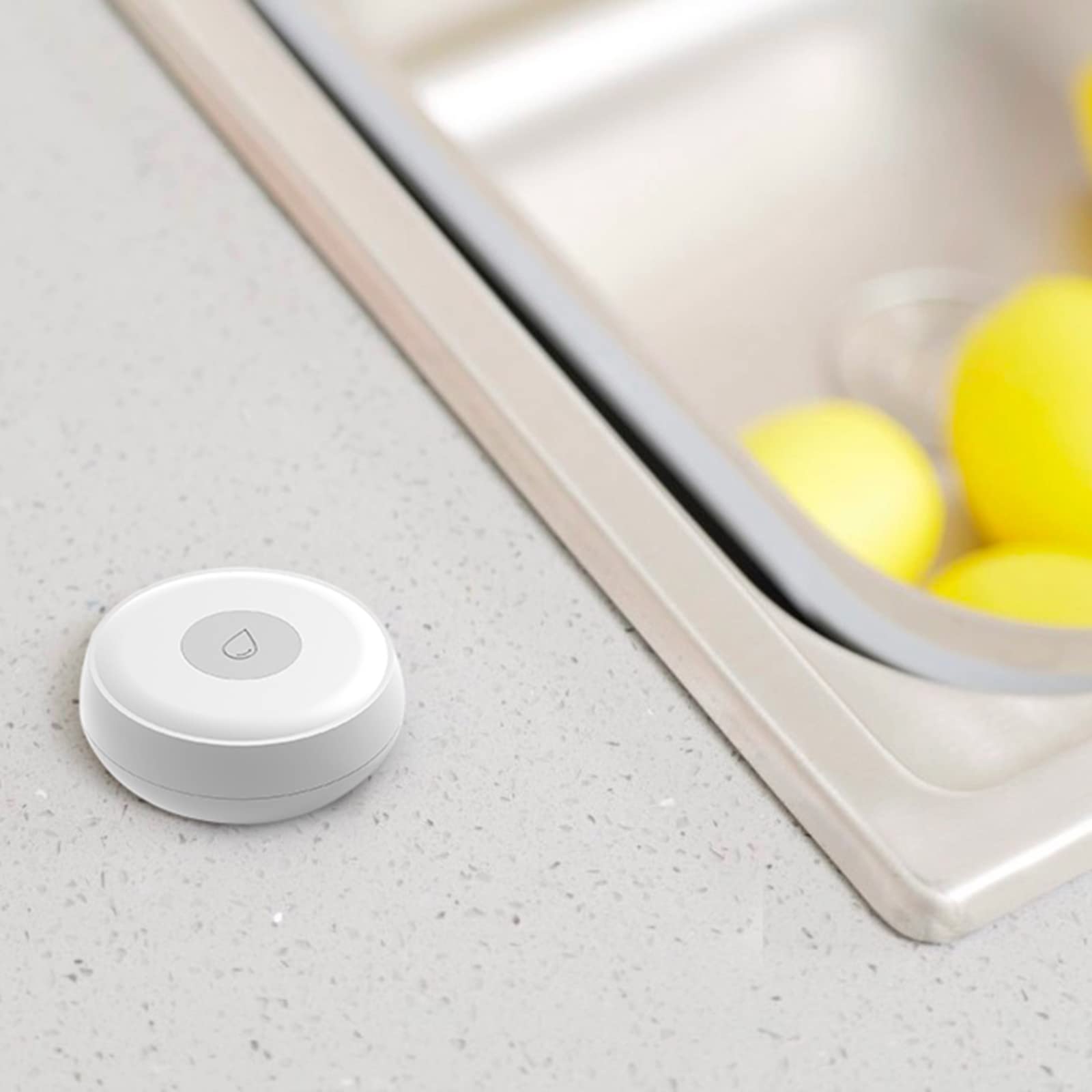 ZYWUOY Capteur d'eau intelligent, capteur d'eau sans fil, plusieurs modes de température pour maison intelligente, détecteur d'inondation et de fuite