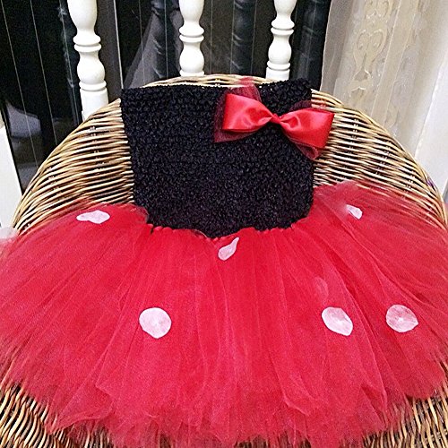 Children Tube Tops 9" Crochet Free Crop Top Tube Top Elastic Waistband Headband Hair Band Girls Tutu Skirt Removable4