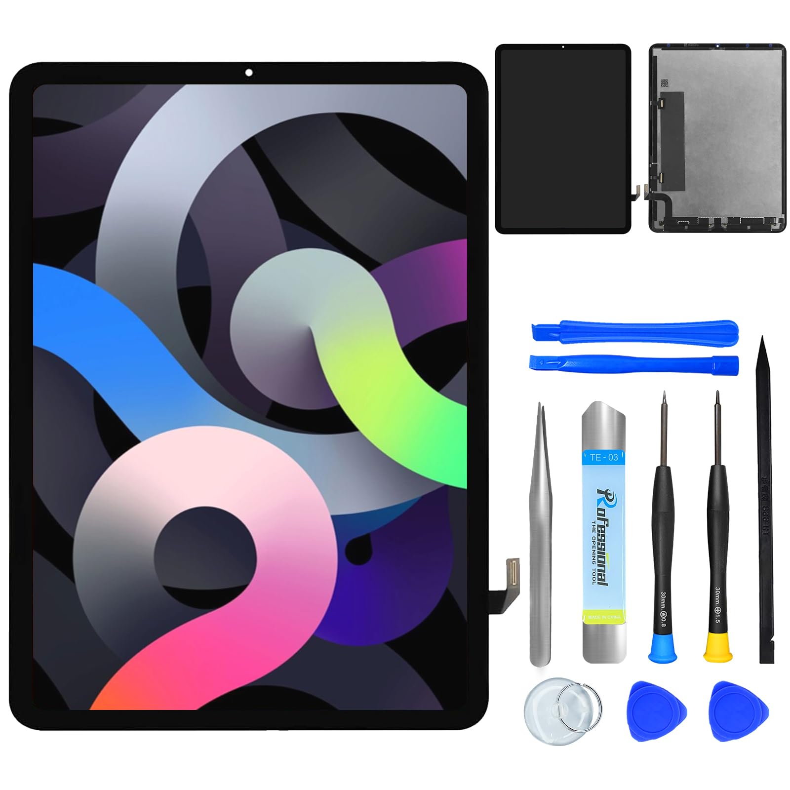 NB+ Screen Replacement For iPad 9th 10.2" (A2602 A2603 A2604 A2605) Generation Touch Screen Digitizer 2021 Pre-Installed Adhesive (Not LCD display) — view 13