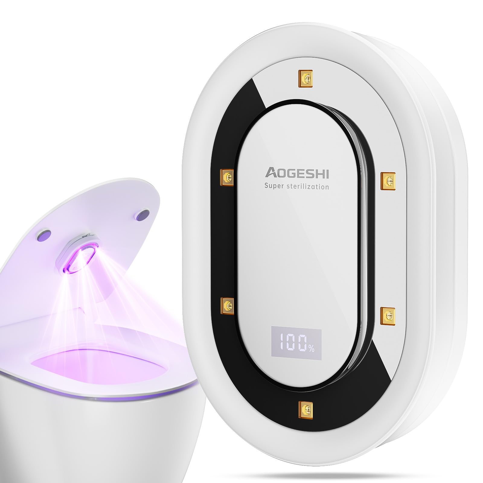 Photo 1 of AOGESHI UV-C Toilet Lid Sanitizer