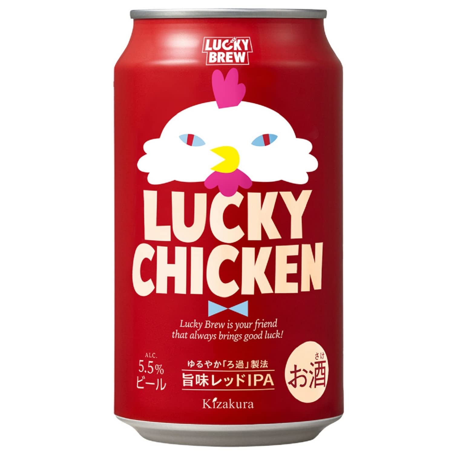 LUCKY CHICKEN ビール 350ml×24缶（2箱） Amazon.co.jp: 黄桜 LUCKY CHICKEN [ 350ml×24本 ] : 食品・飲料