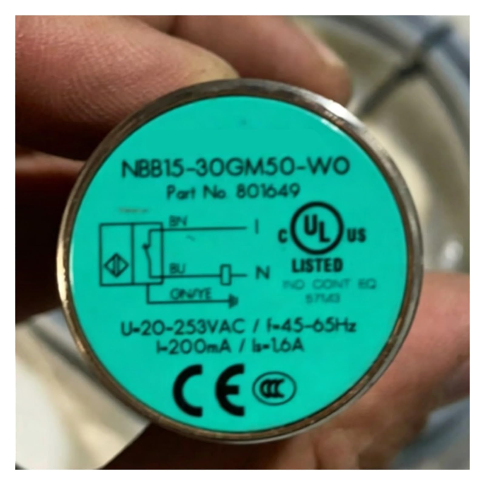 CXDFRSER 1pcs NBB15-30GM50-WO NBB20-L2-A2-V1 sensor(NBB15-30GM50-WO)