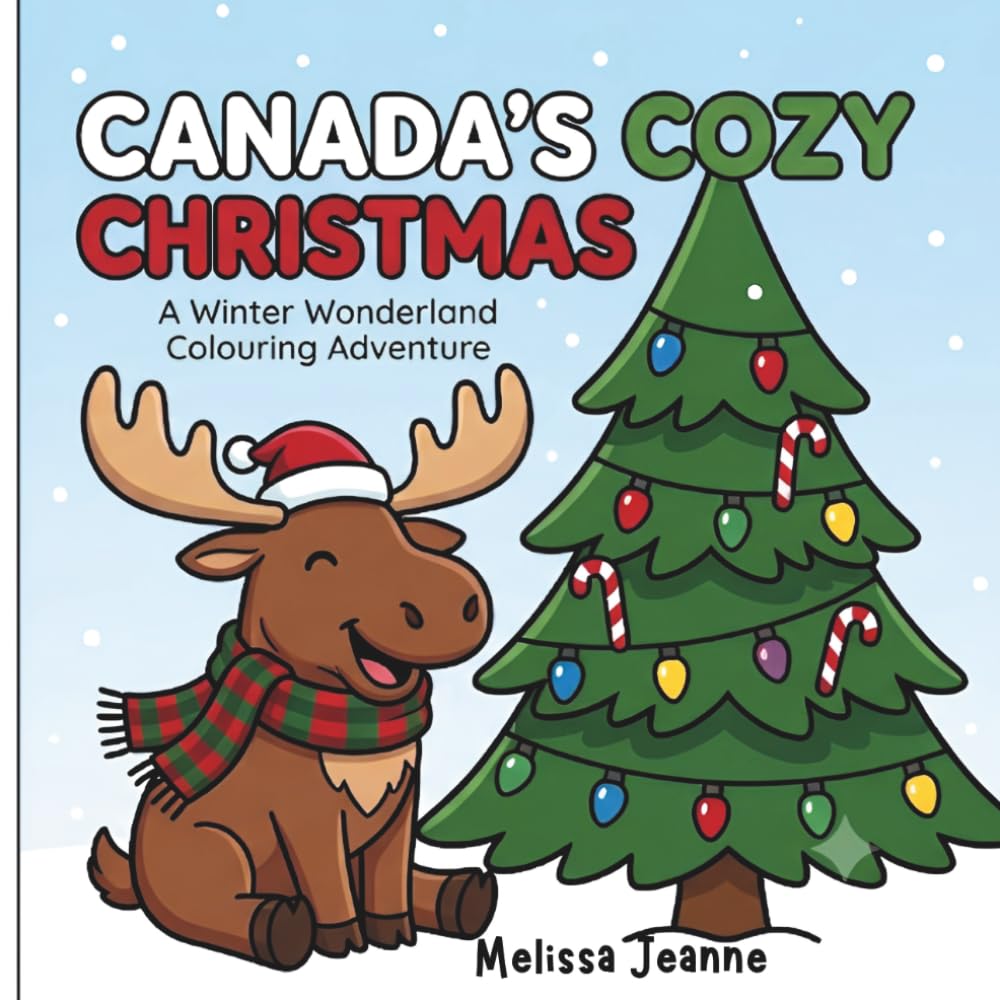 Canada's Cozy Christmas: A Winter Wonderland Colouring Adventure