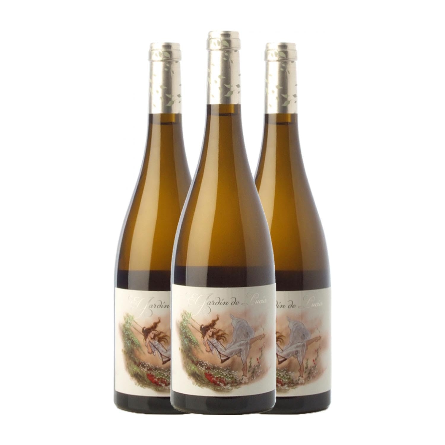 Zárate El Jardín de Lucía Albariño Rías Baixas 75 cl Vino blanco (Caja de 3 Botellas de 75 cl)