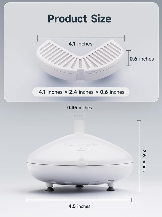 Repuesto de Filtros para Fuente de Agua para Mascotas Compatible con Raindrop miniatura 4