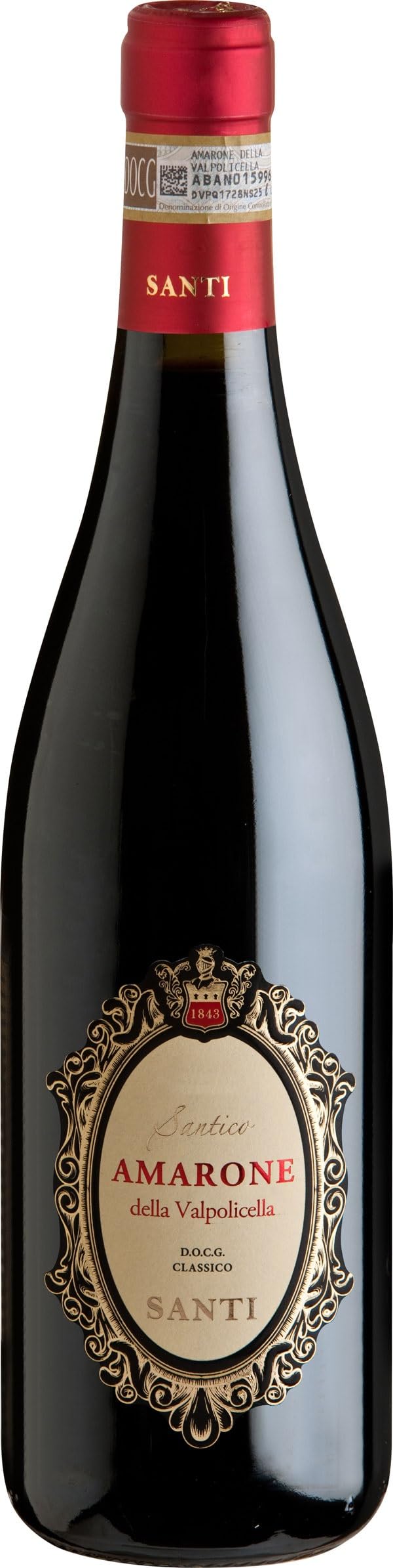 Santi Santico Amarone della Valpolicella Classico Denominazione di Origine  Controllata et Garantita trocken (1 x 0.75 l) : Amazon.de: Lebensmittel &  Getränke